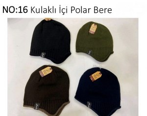 ERKEK KULAKLI POLAR BERE